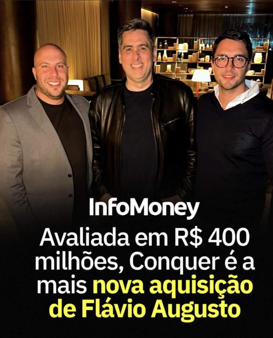 Conquer adquirida por R$ 400 milhões