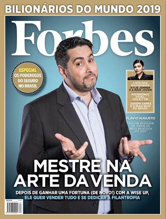 Flávio Augusto, reconhecido pela Forbes como mestre na arte da venda